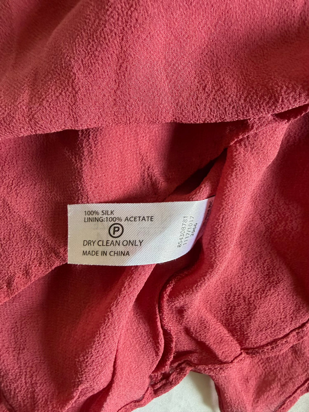 Vintage 1990s Silk Raspberry Asymmetrical Hem Forest Fairy Cami with Embroidery