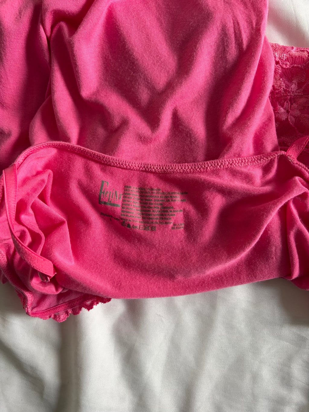 Vintage Y2K Pink Lace Bust Cami