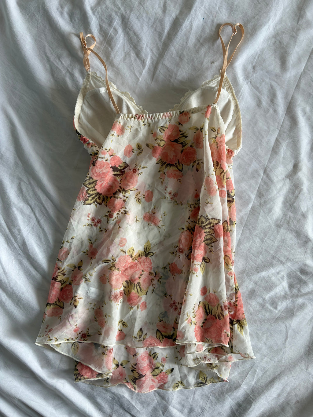 Vintage 1990s Japanese Floral Floaty Babydoll