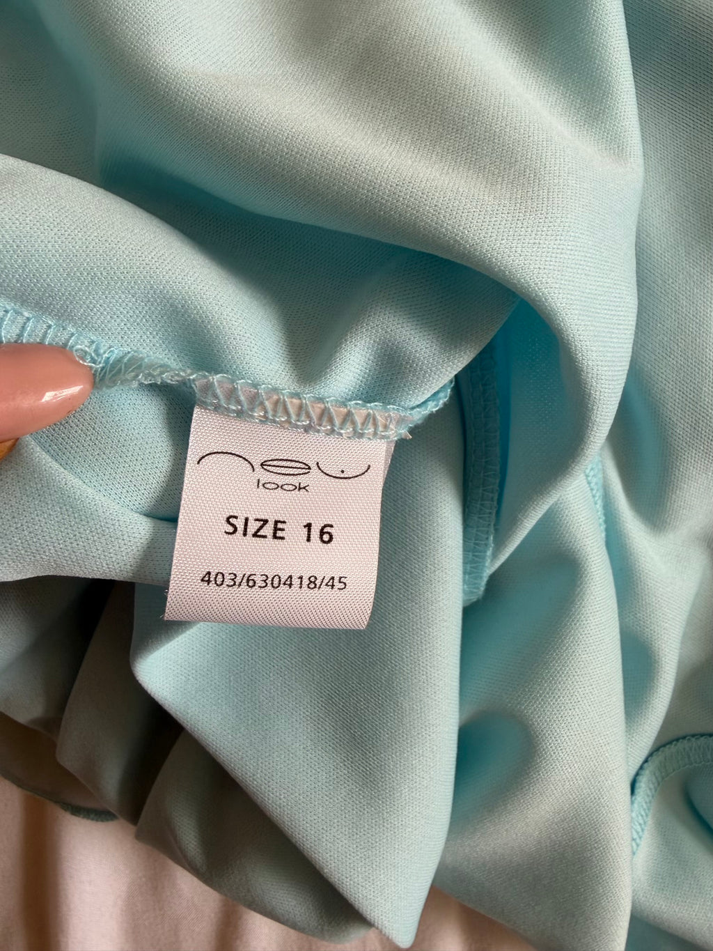 Vintage Y2K Baby Blue Mermaid Hem Fairy Dress with Ruffle Detail