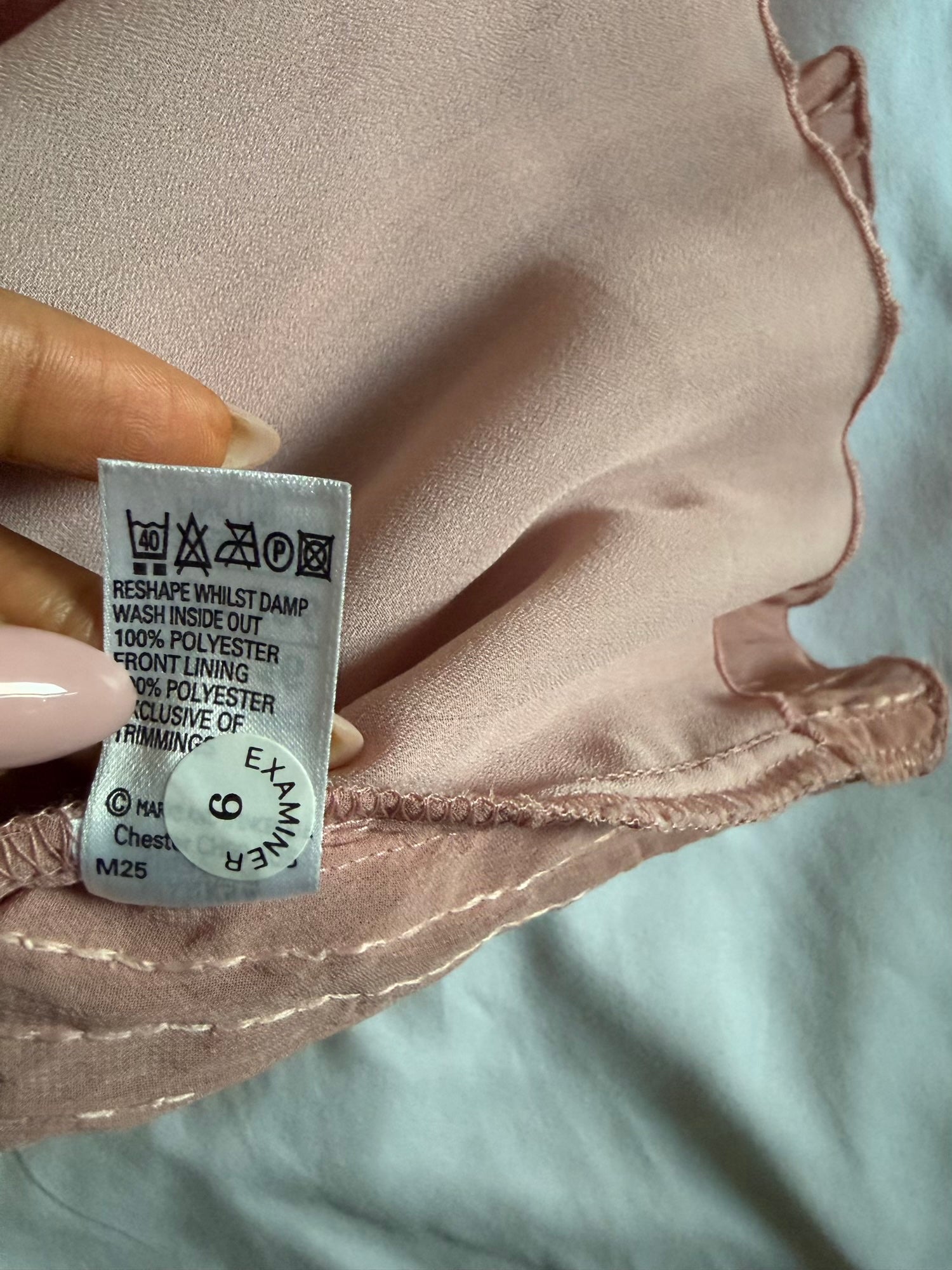 Vintage Y2K dusty pink cami with underbust sequin detail and sequins all over