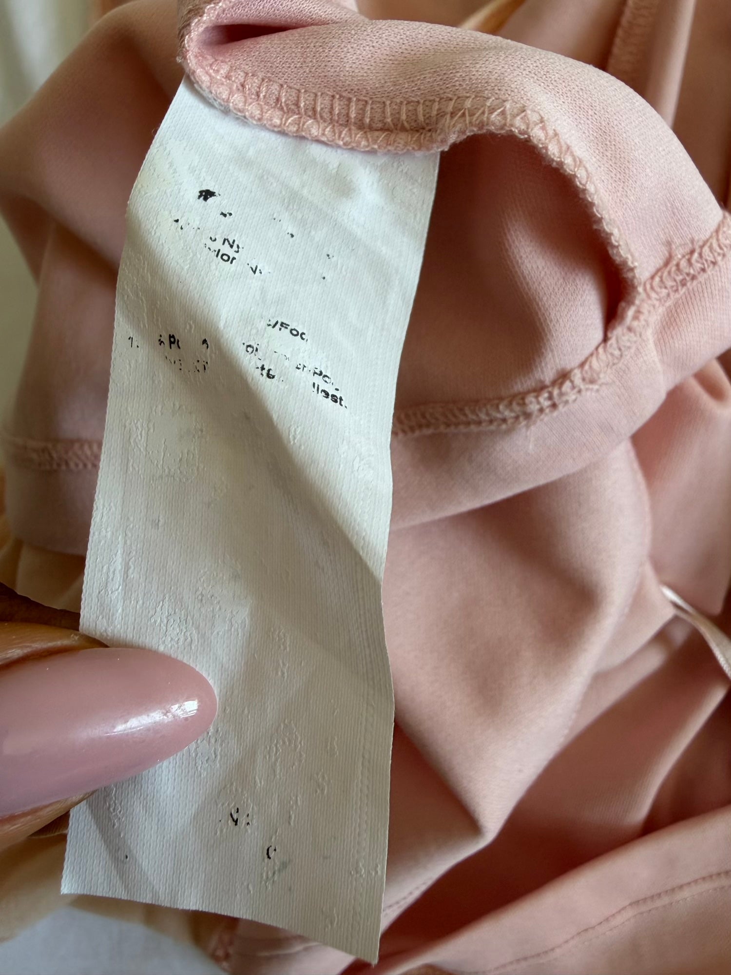 Vintage Y2K baby pink ruched cami with beaded and sequin detail on bust