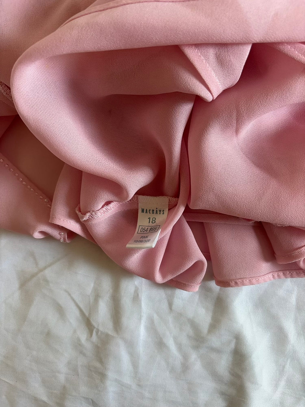 Vintage 1990s Baby Pink Beaded Floaty Sleeve Top with Embellishment and Sequins