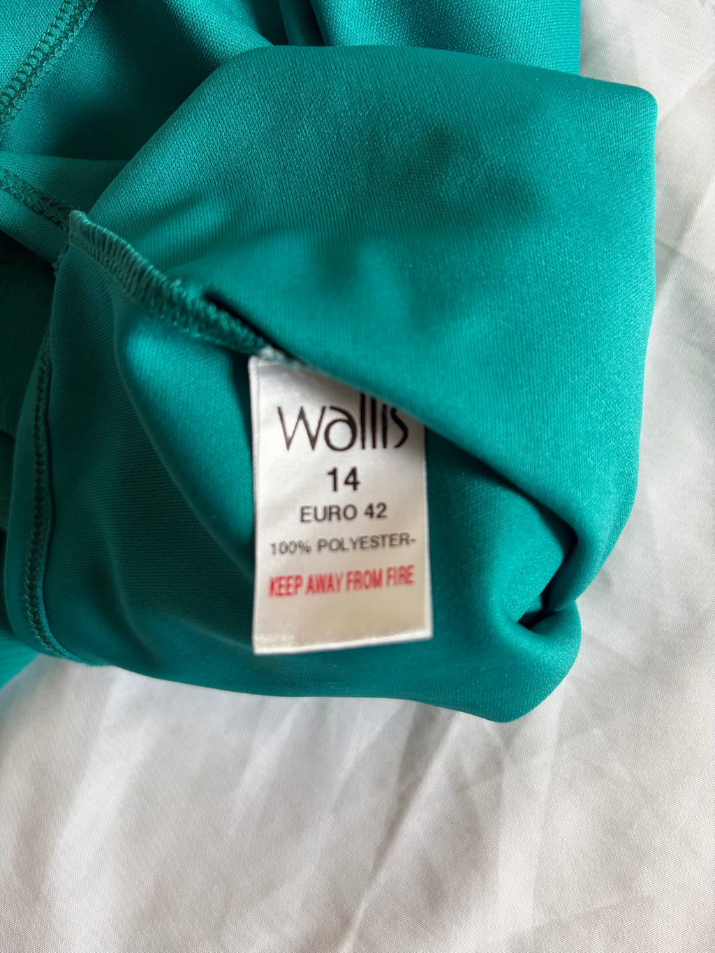 Vintage Y2K Teal Cami with Embellished Underbust Detail with Beads and Sequins