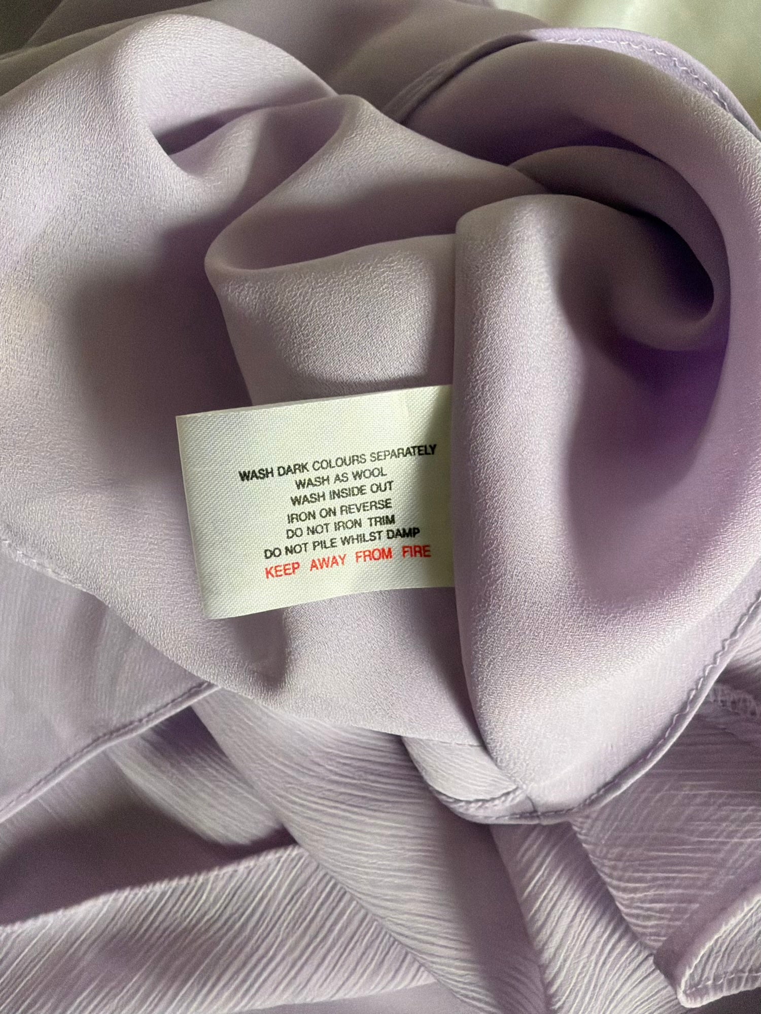 Vintage Y2K Lilac Cami with Side Ruching and Asymmetrical Hem