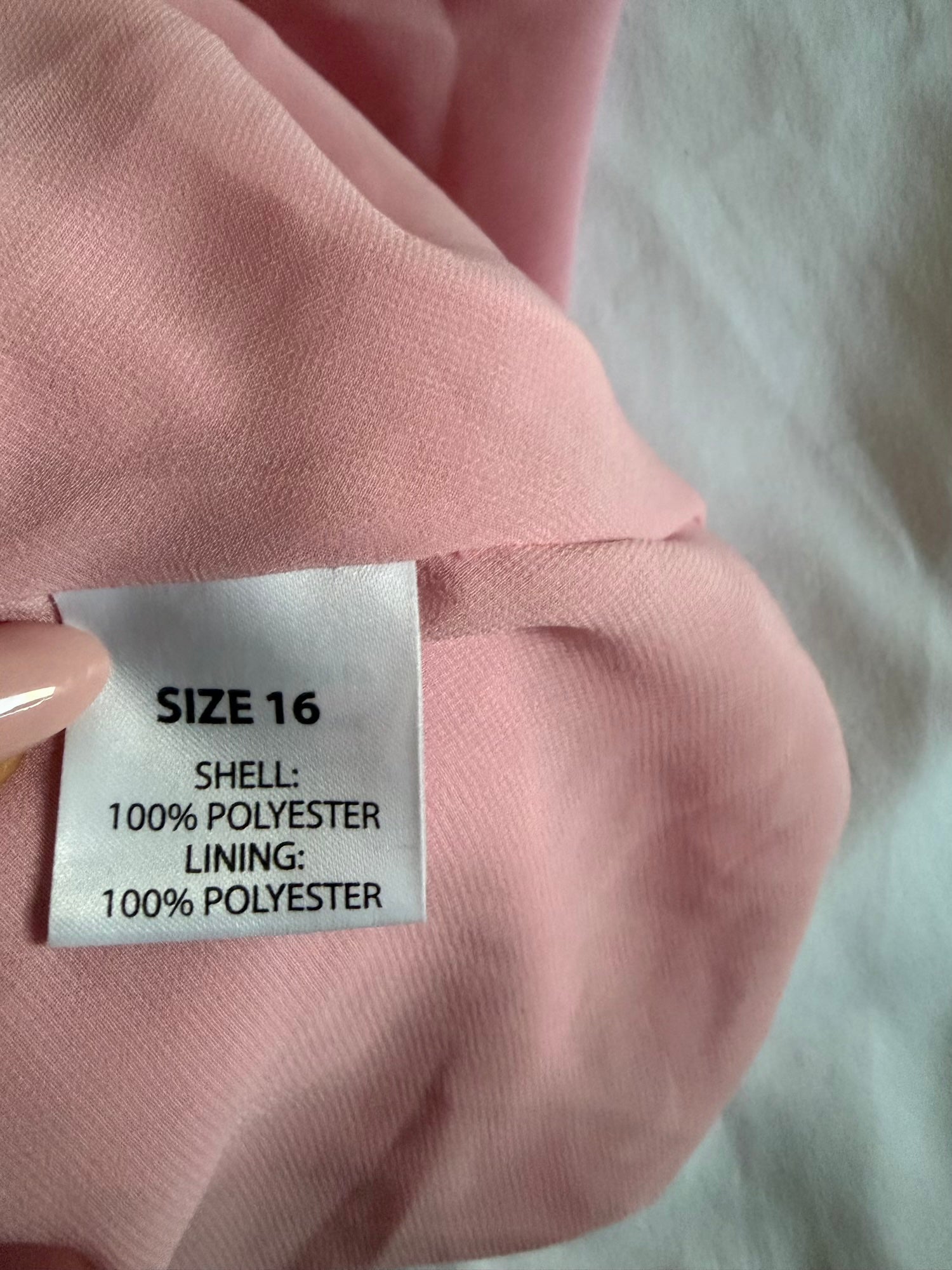 Vintage Y2K Italian baby pink cami with ruffle hem and floral applique detail