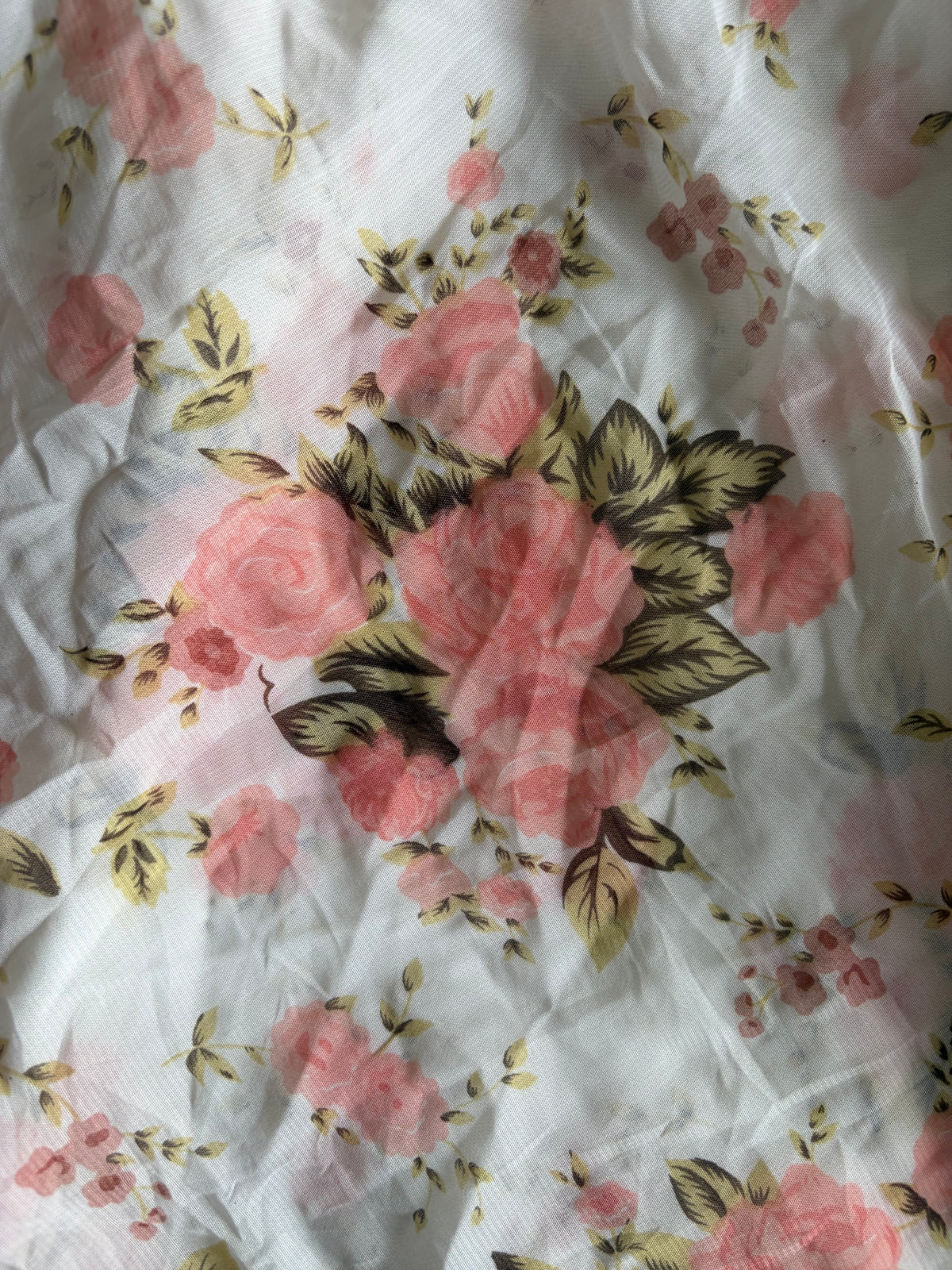 Vintage 1990s Japanese Floral Floaty Babydoll