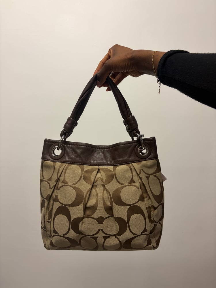 2010 Coach Signature Brown Monogram