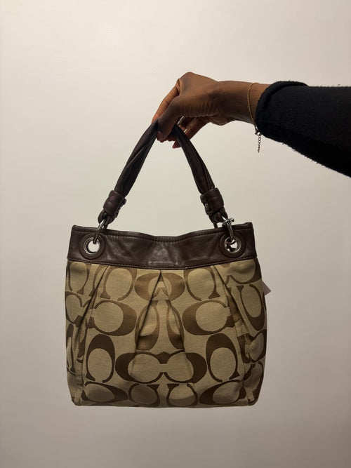 2010 Coach Signature Brown Monogram