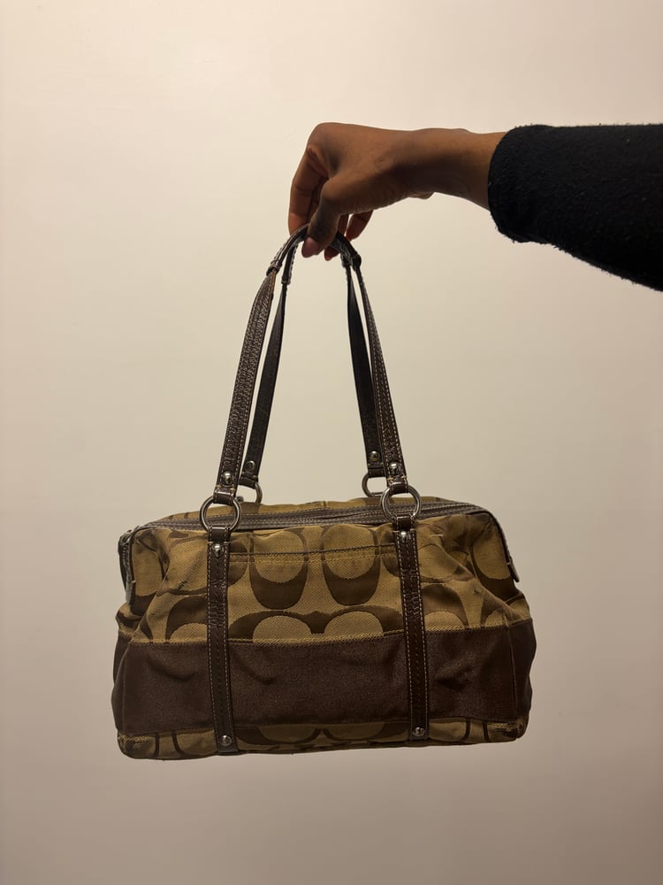 2009 Coach Signature Satchel Bag