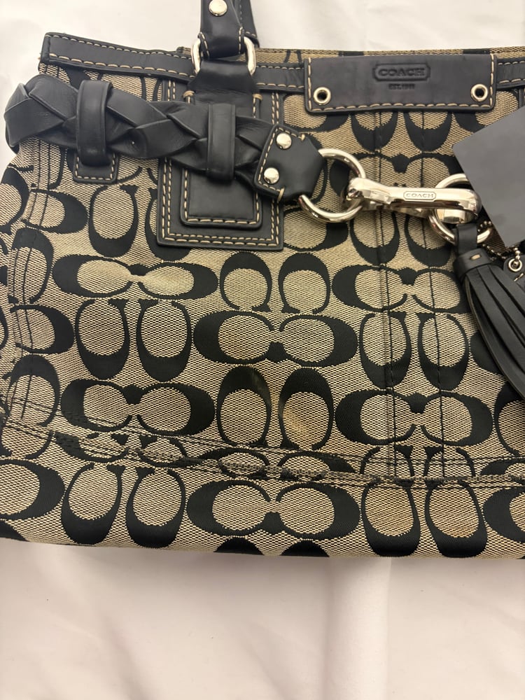 2008 Coach Signature Hampton Carryall bag