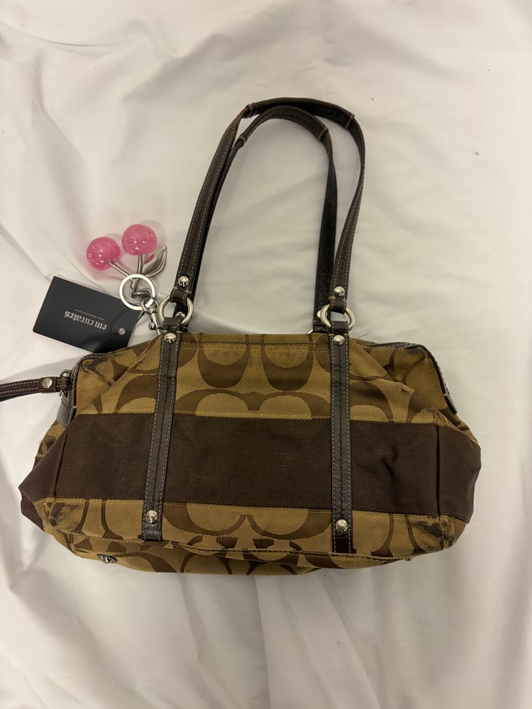 2009 Coach Signature Satchel Bag
