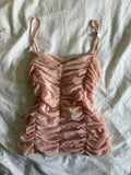 00s Baby Pink Ruched Cami