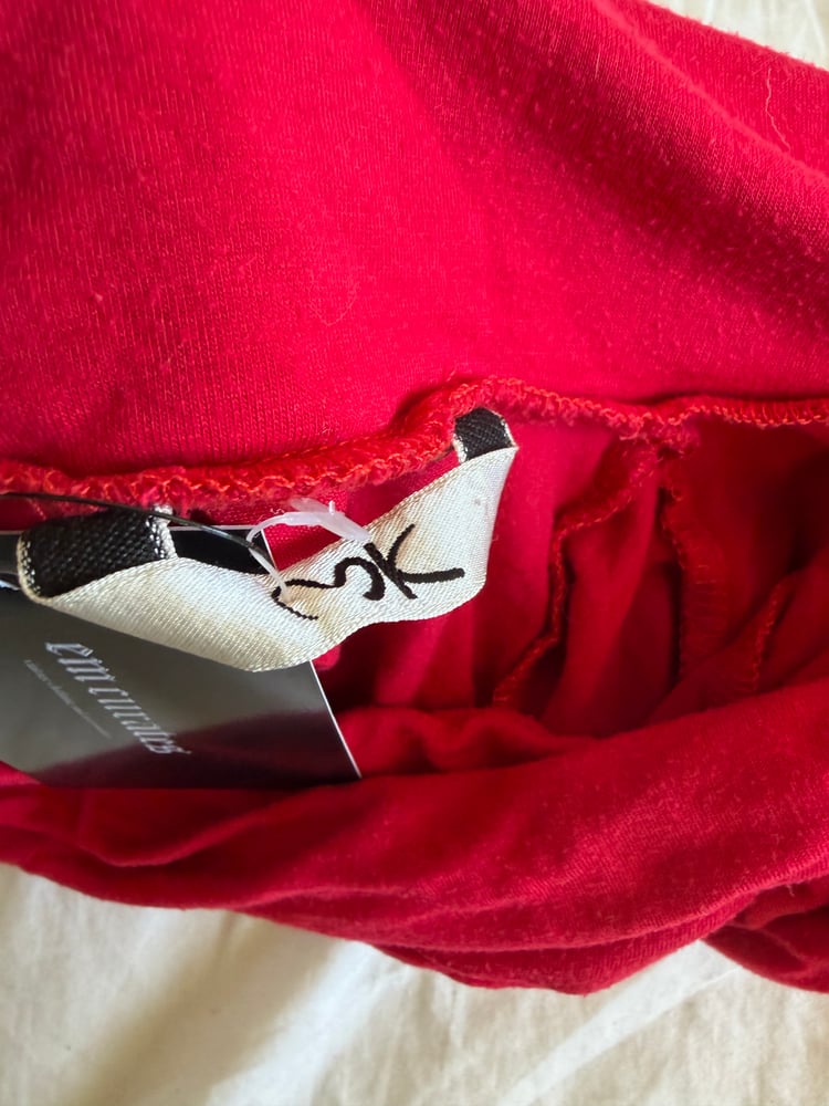 Vintage Y2K red rara fairy mini skirt