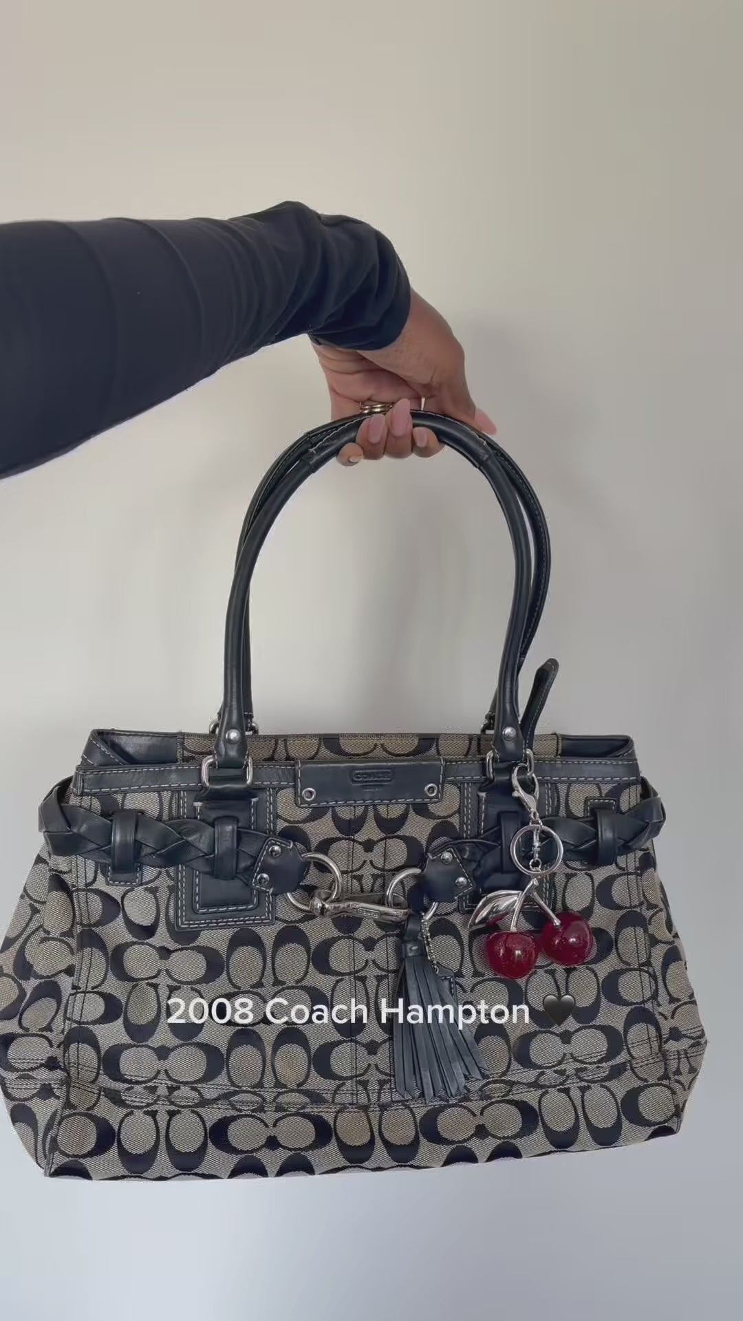 2008 Coach Signature Hampton Carryall bag