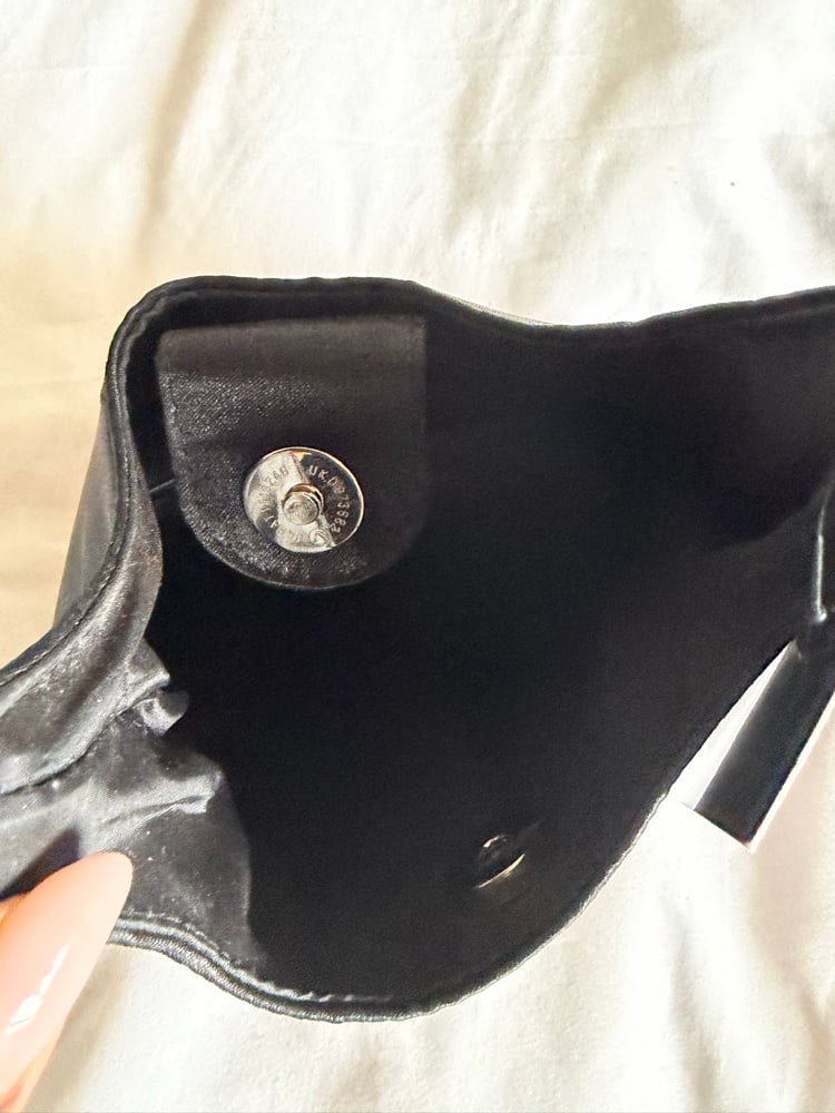 Vintage 1990s black sequin and beaded evening bag