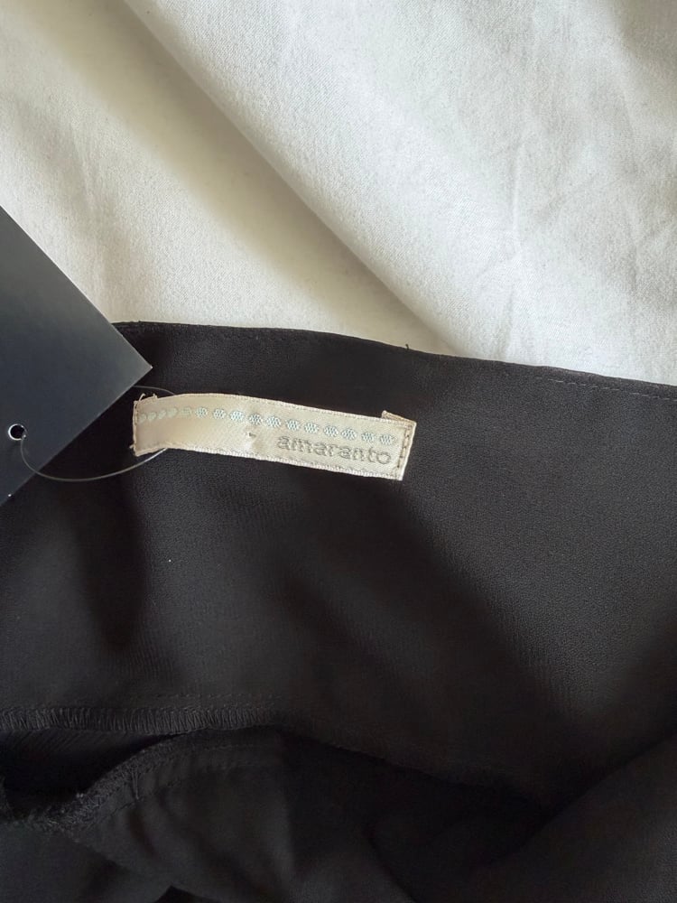 Vintage Y2K black asymmetrical hem sequin fairy cami