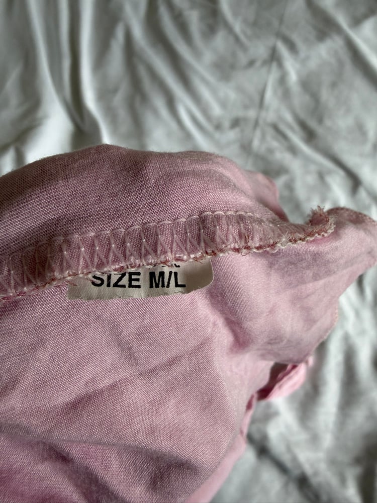 Vintage Y2K pink floral asymmetrical hem cami